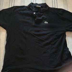 Lacoste Black Polo Shirt